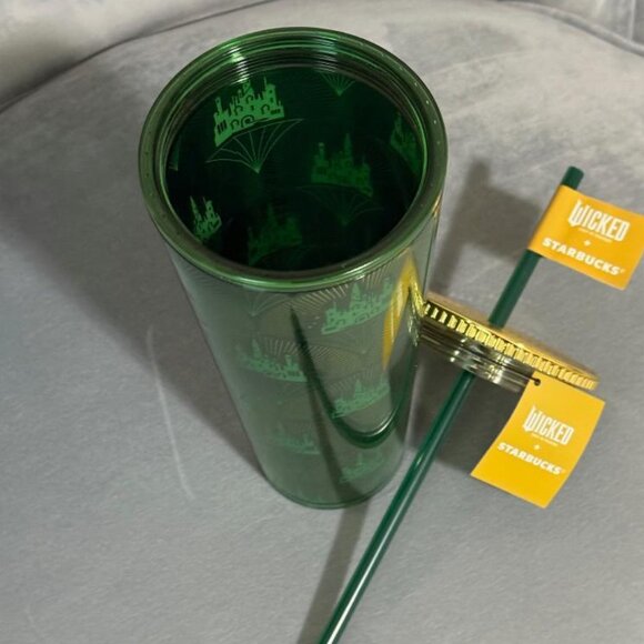Starbucks Wicked Emerald City Metallic Green Cold Cup (24 oz.) - Picture 5 of 5